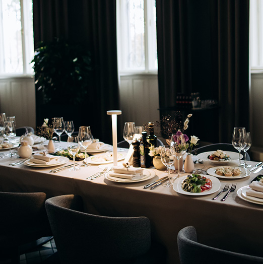 View of Dining Table